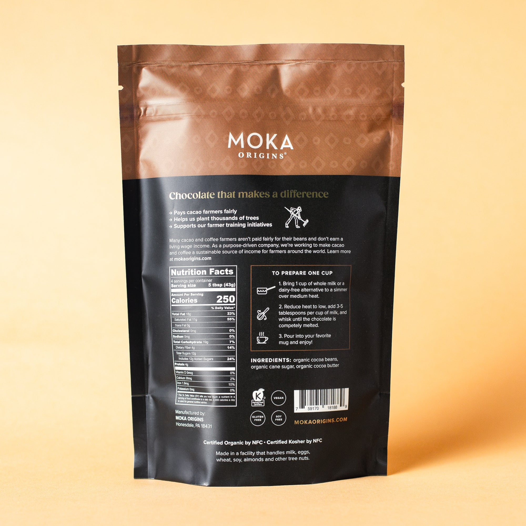Pure Dark Drinking Chocolate