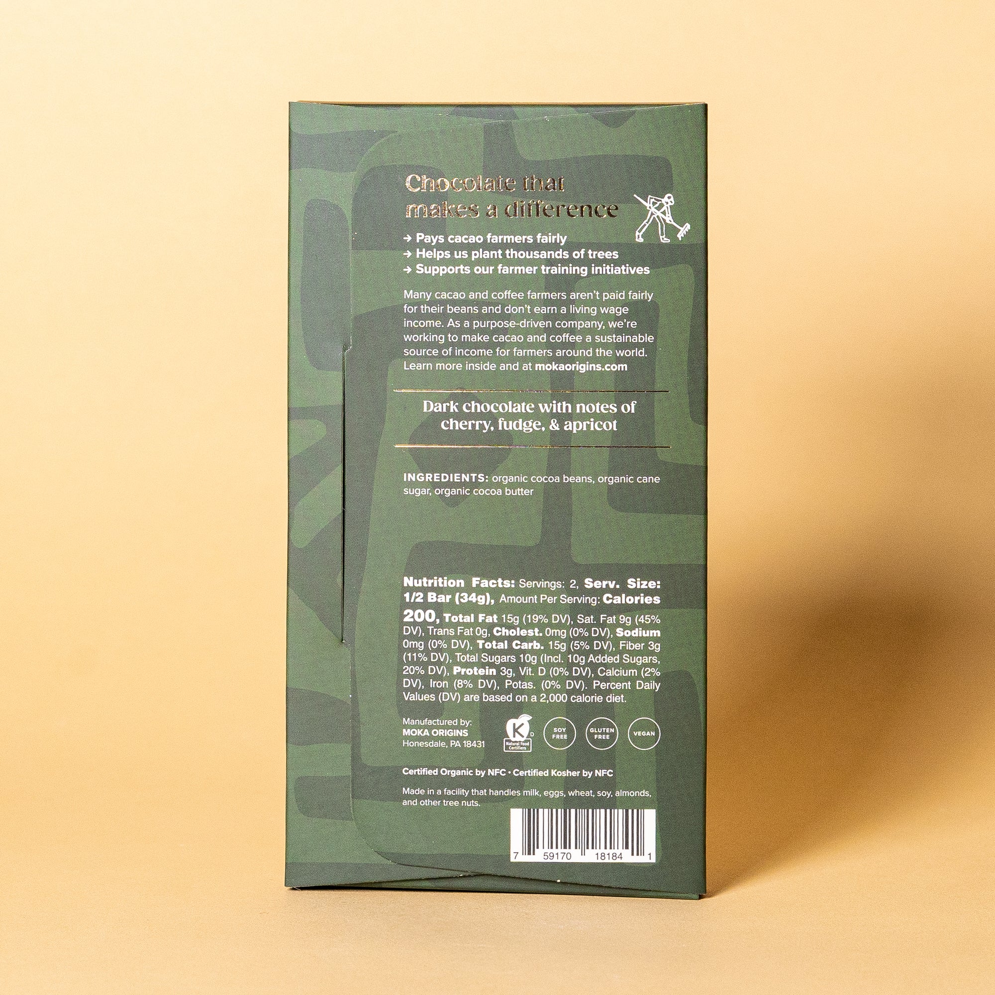 Dominican Republic 72% Dark Chocolate