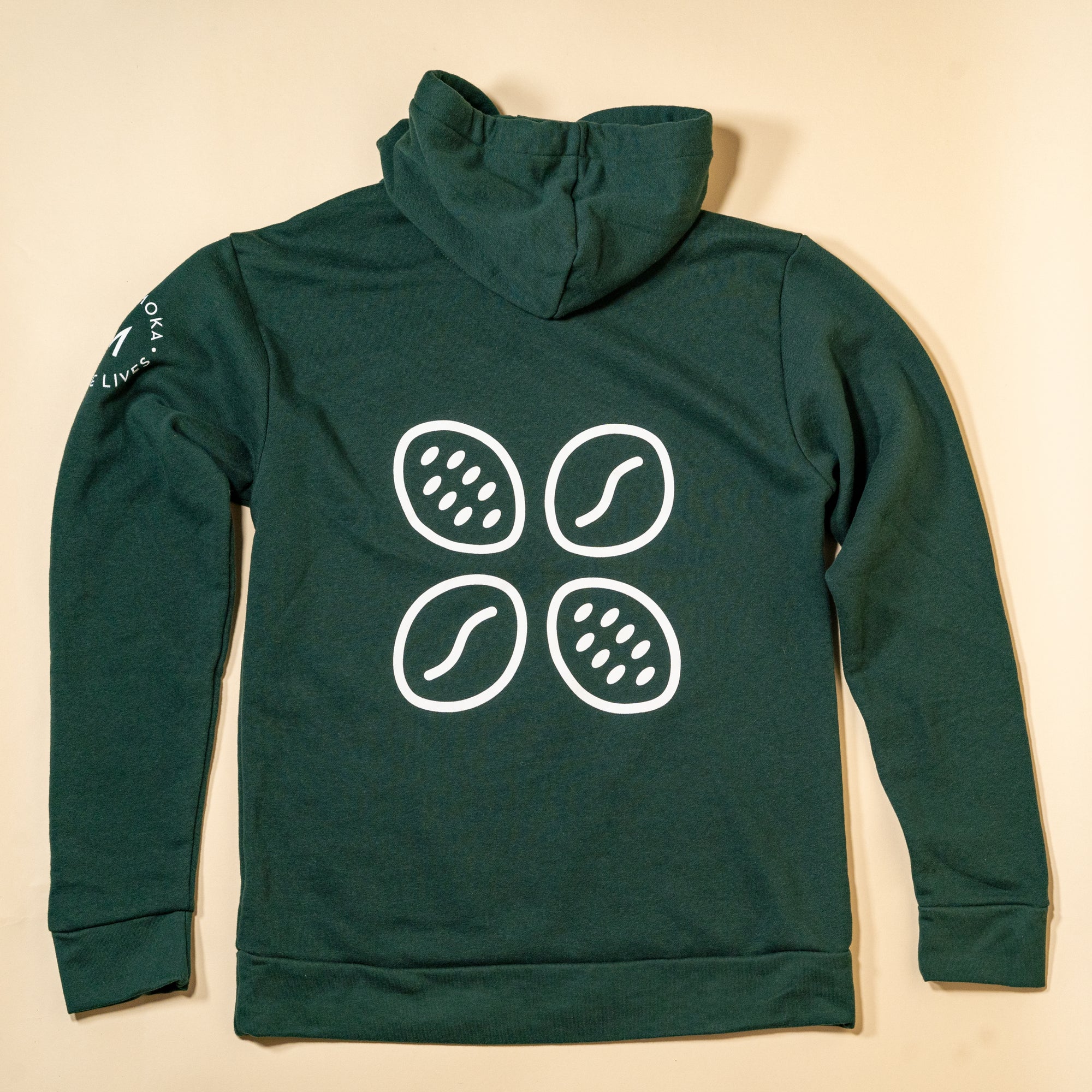 Green Hooded Sweatshirt