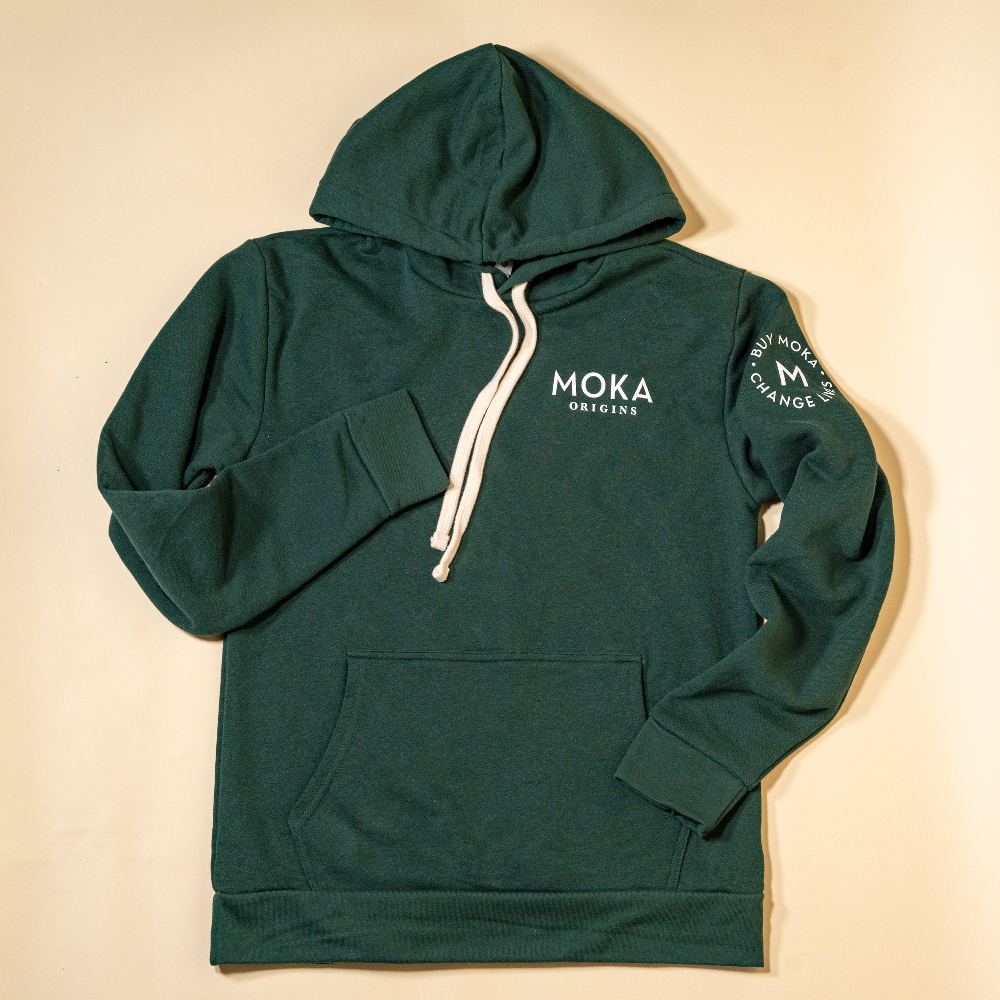 Green Hooded Sweatshirt