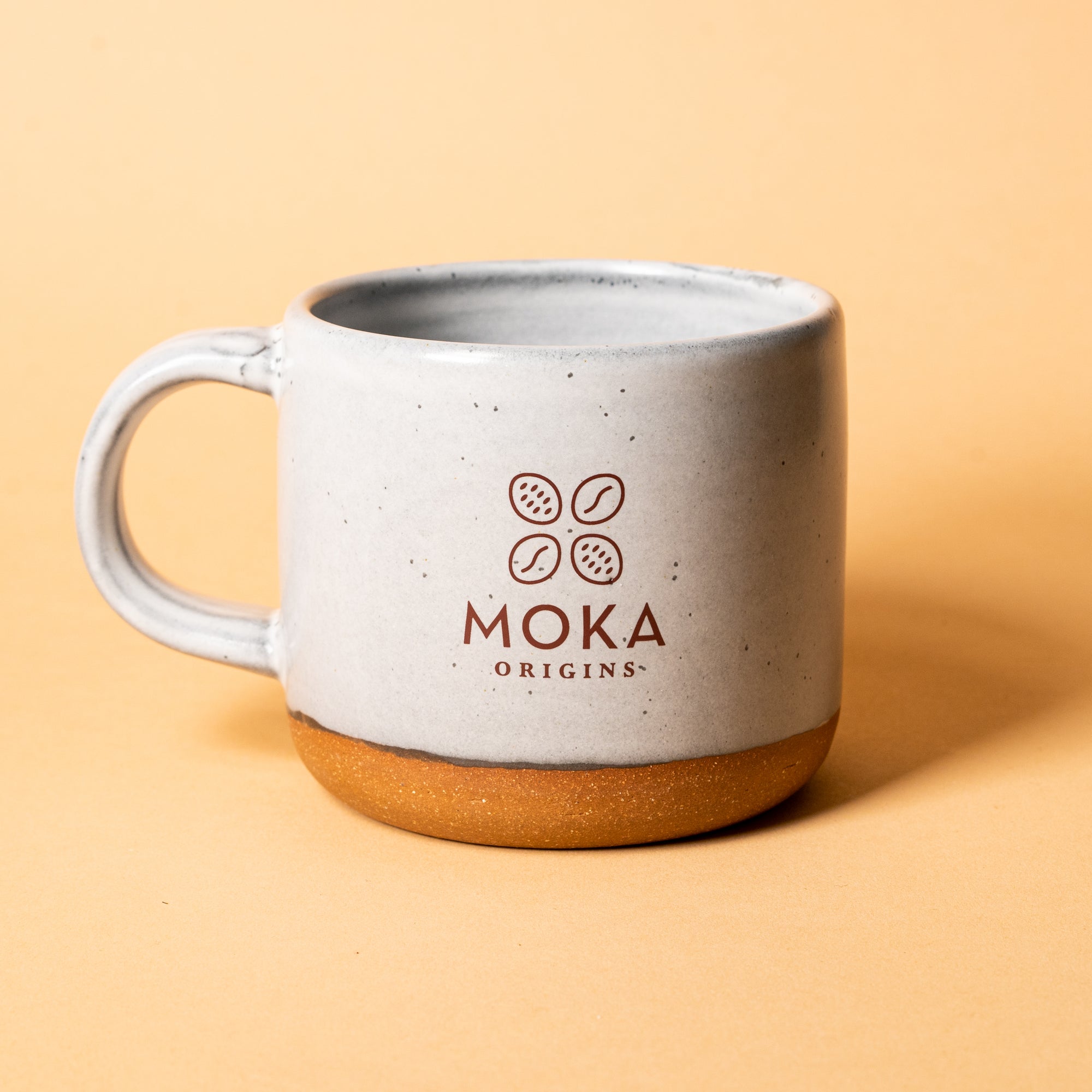 Grey Speckle Handmade Mug