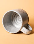 Grey Speckle Handmade Mug