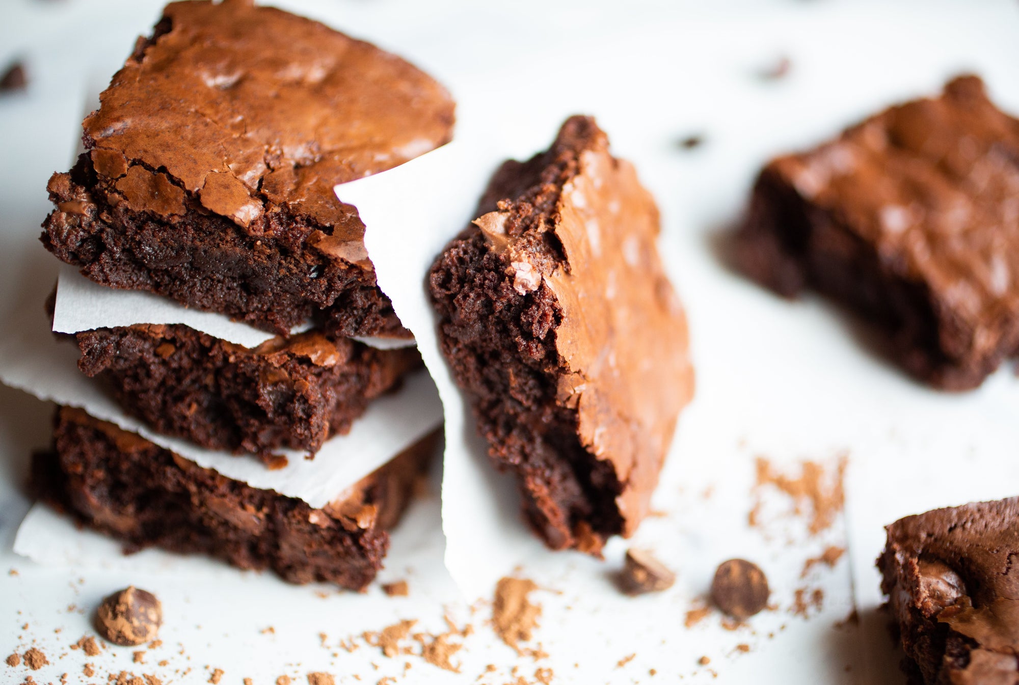 Rich & Fudgy Moka Brownies