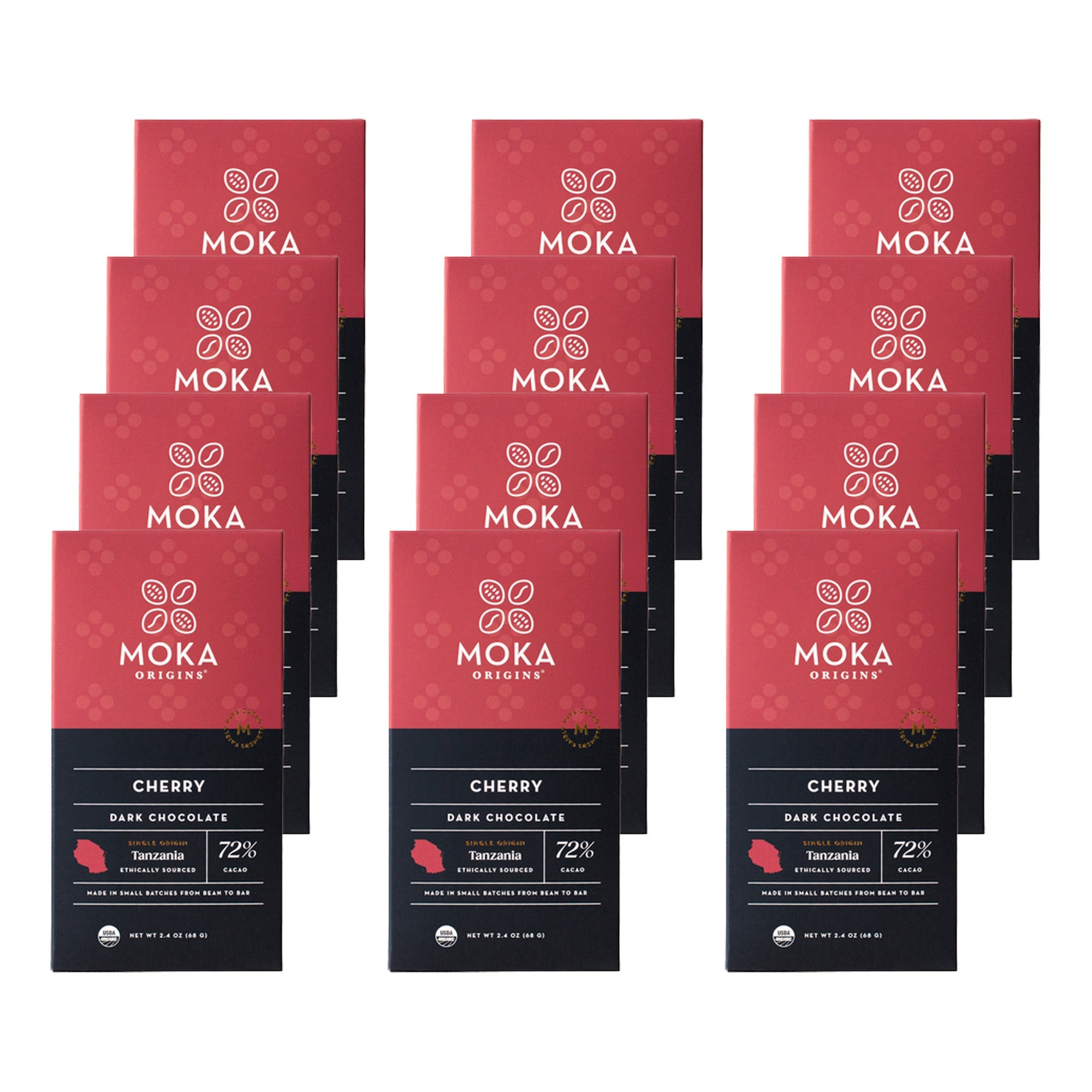 Moka Origins Cherry Chocolate 12-Pack