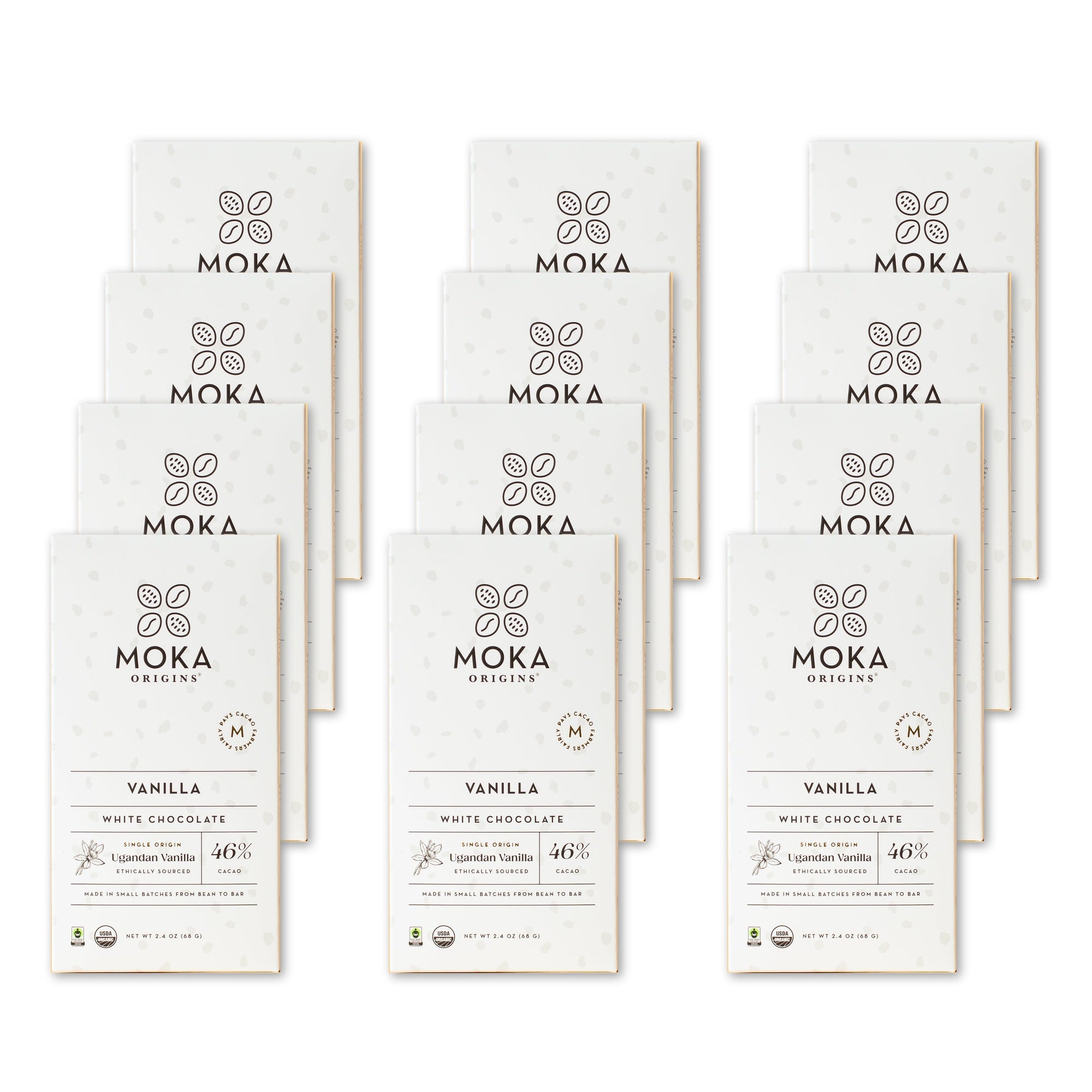 Moka Origins Vanilla White Chocolate 12-Pack
