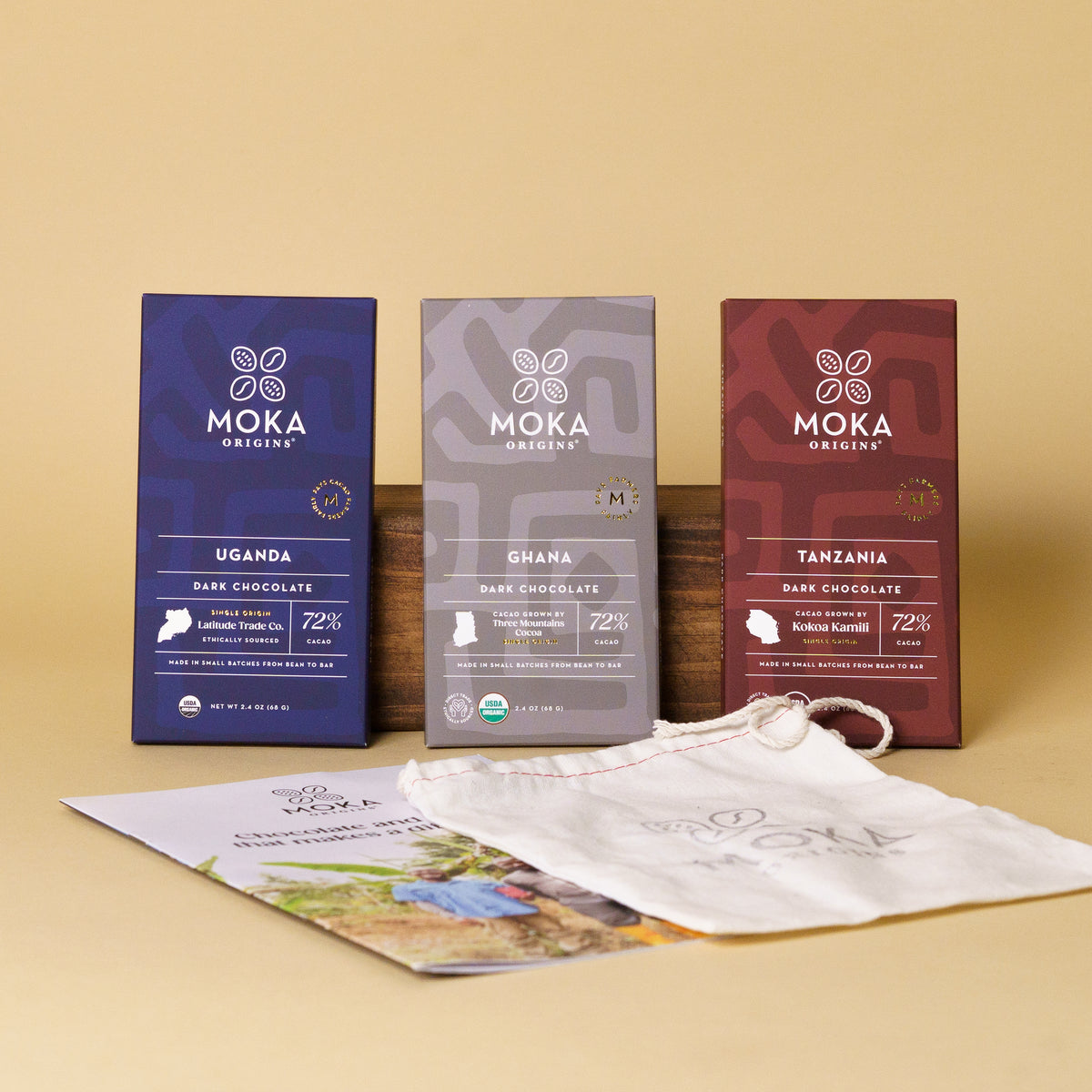 3-Bar Single Origin Chocolate Collection
