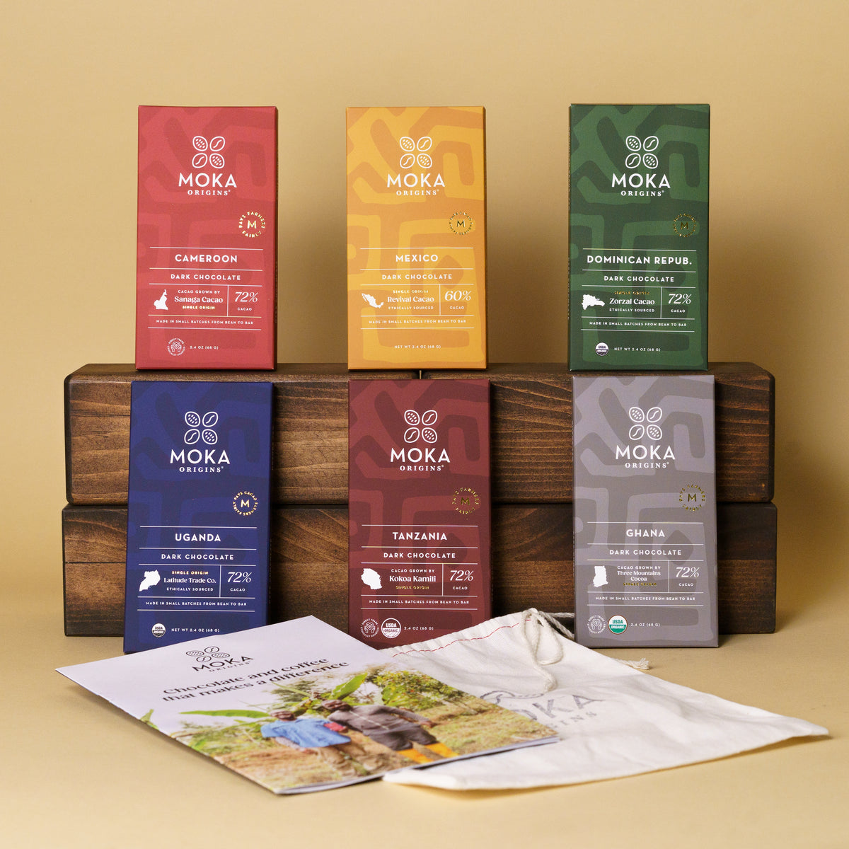 6-Bar Single Origin Chocolate Collection