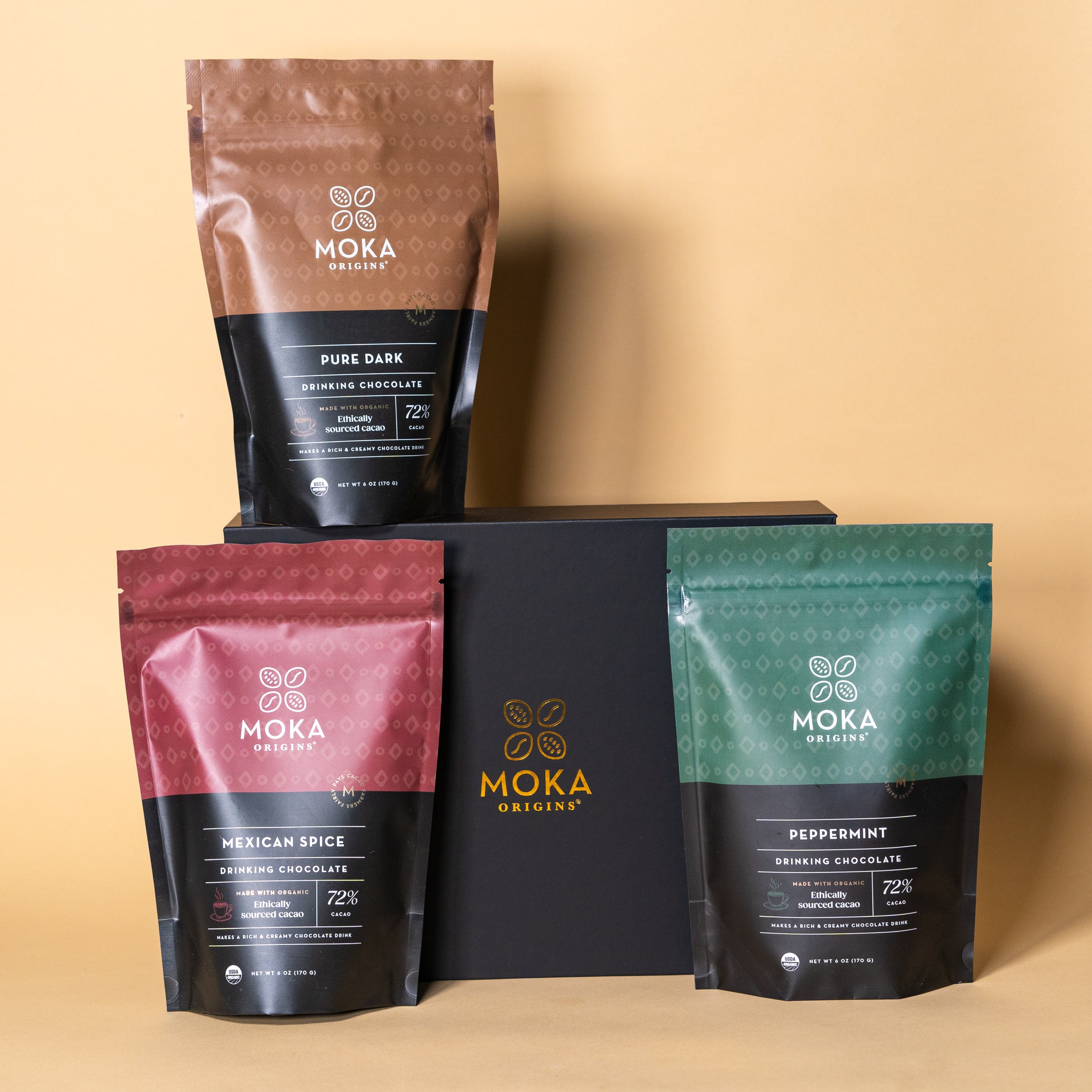 Drinking Chocolate Gift Box Set – Moka Origins