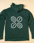 Green Hooded Sweatshirt