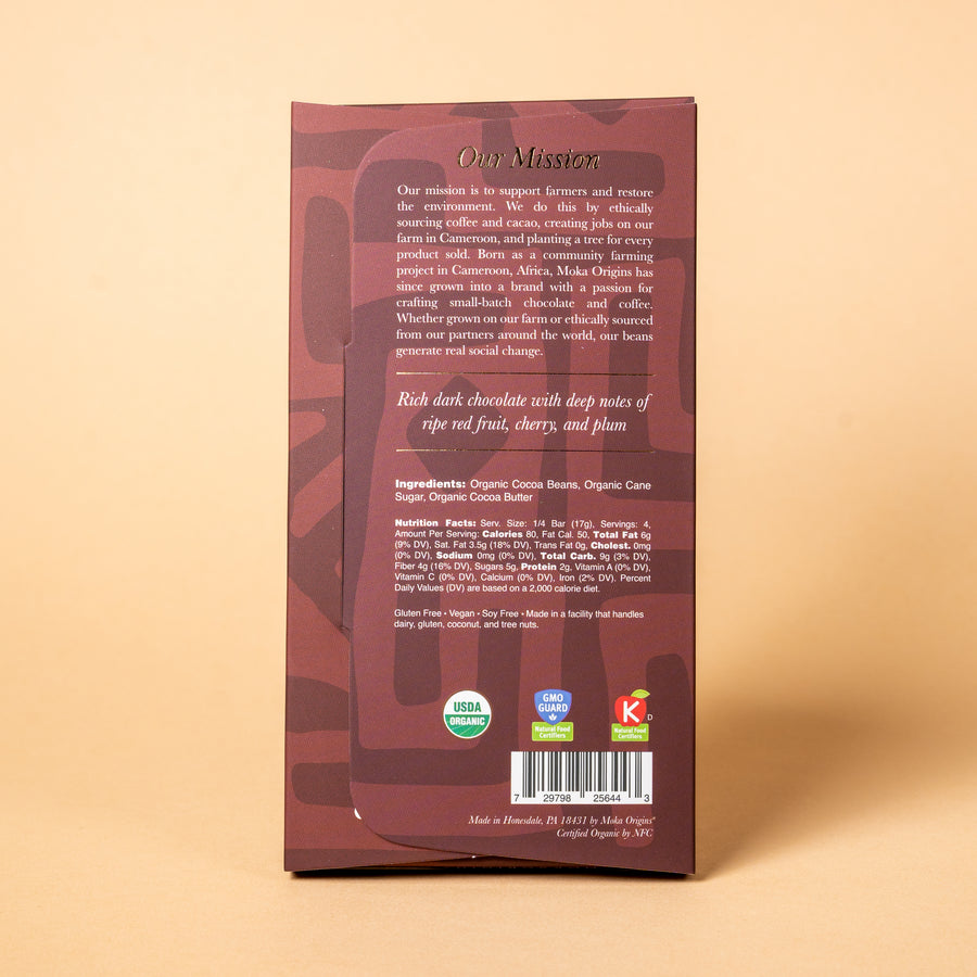 Tanzania 72% Dark Chocolate