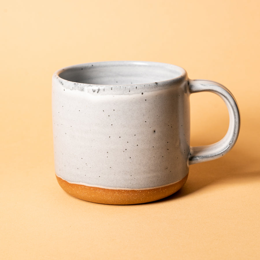 Grey Speckle Handmade Mug