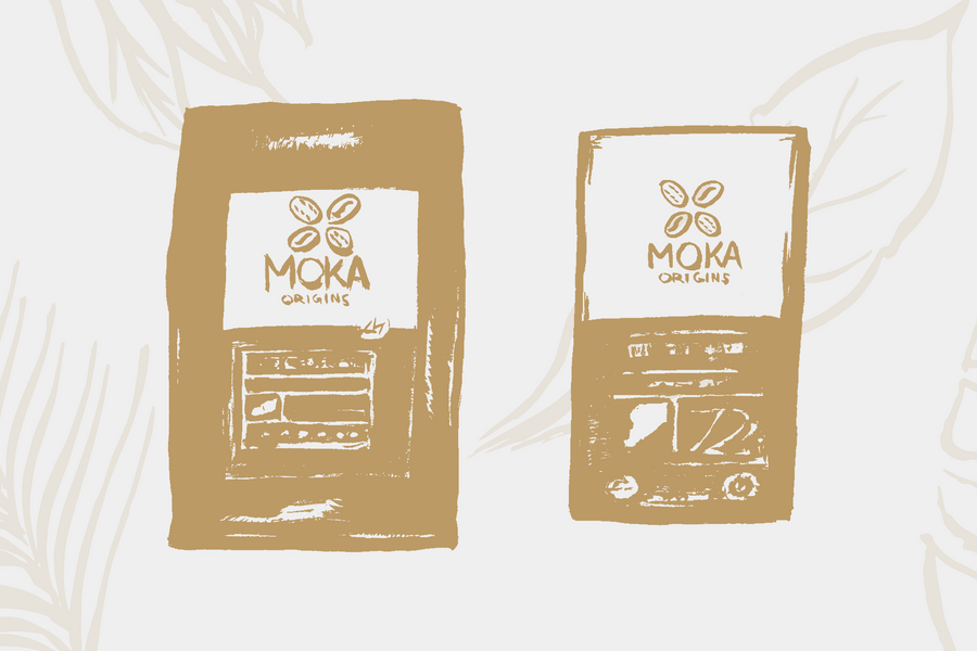 Monthly Subscription - 1 Coffee & 1 Chocolate Moka Box Moka Origins 